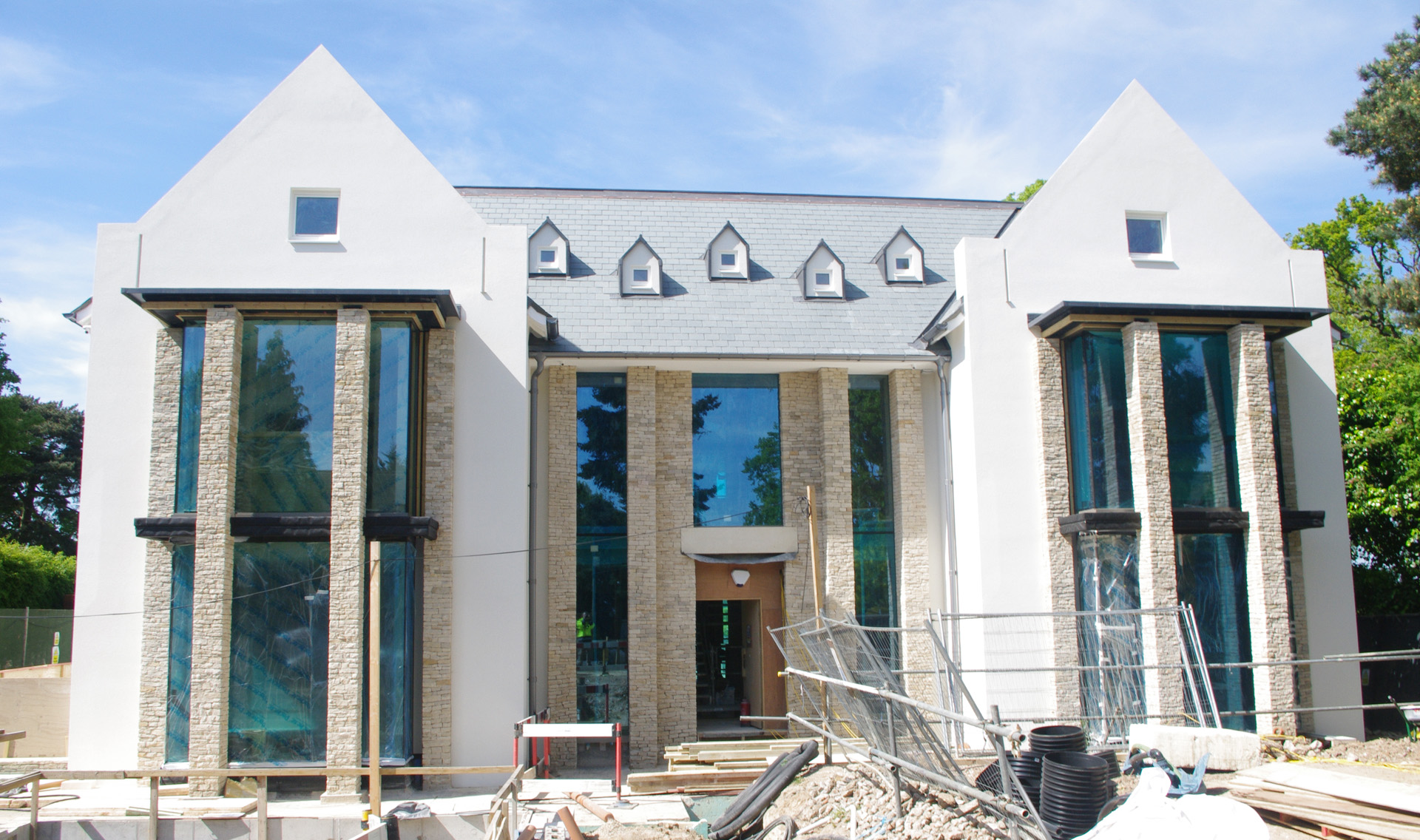 Lees Munday Architects Scaffolding Down